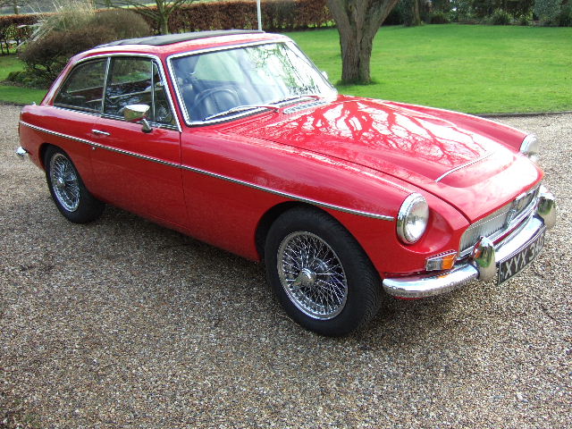 1969 MGC GT Tartan Red 5 | M G C